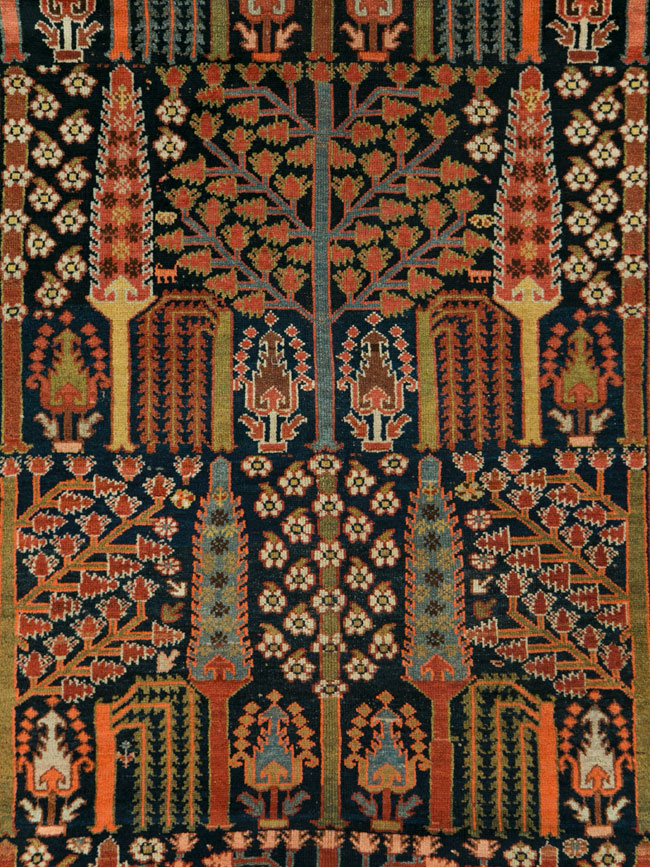 Antique Persian Kurd Gallery Carpet, No.29737 - Gss