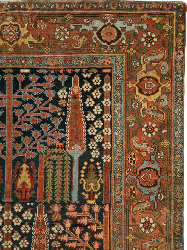Antique Persian Kurd Gallery Carpet, No.29737 - Gss