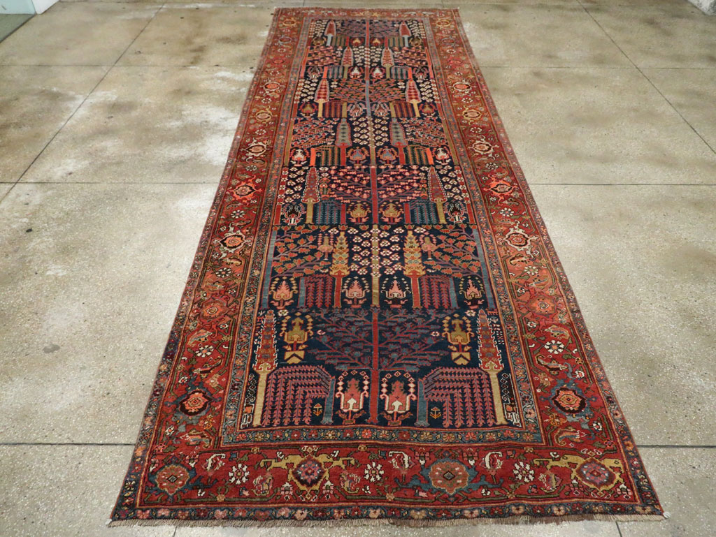 Antique Persian Kurd Gallery Carpet, No.29737 - Gss