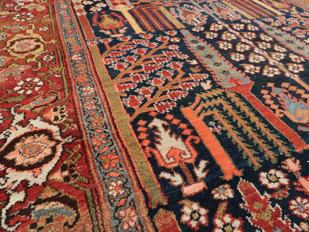 Antique Persian Kurd Gallery Carpet, No.29737 - Gss