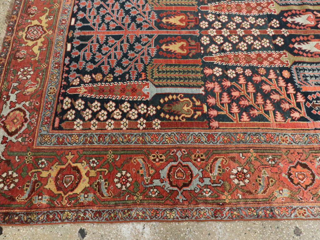 Antique Persian Kurd Gallery Carpet, No.29737 - Gss