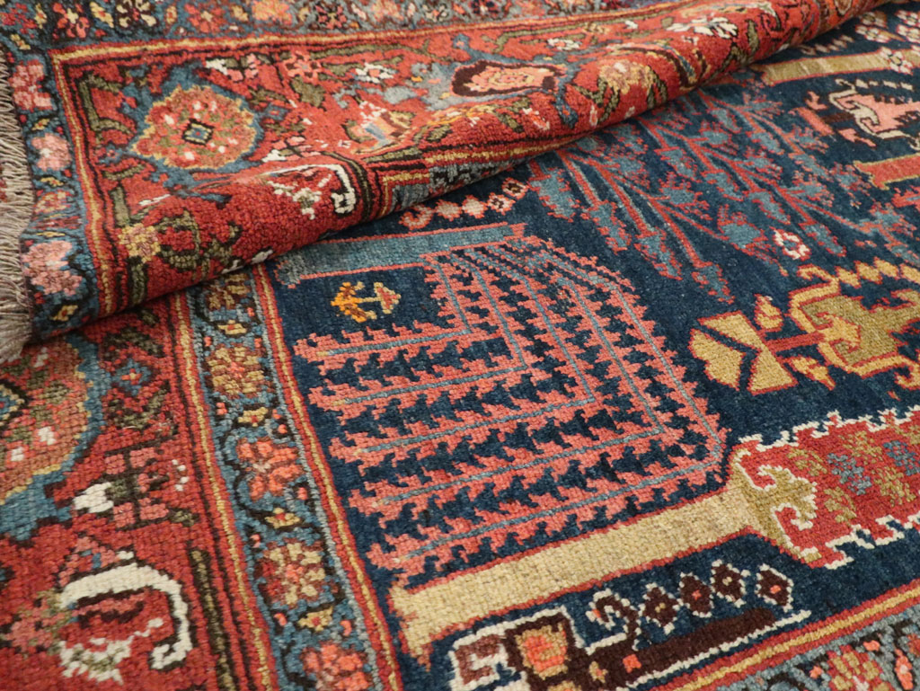 Antique Persian Kurd Gallery Carpet, No.29737 - Gss
