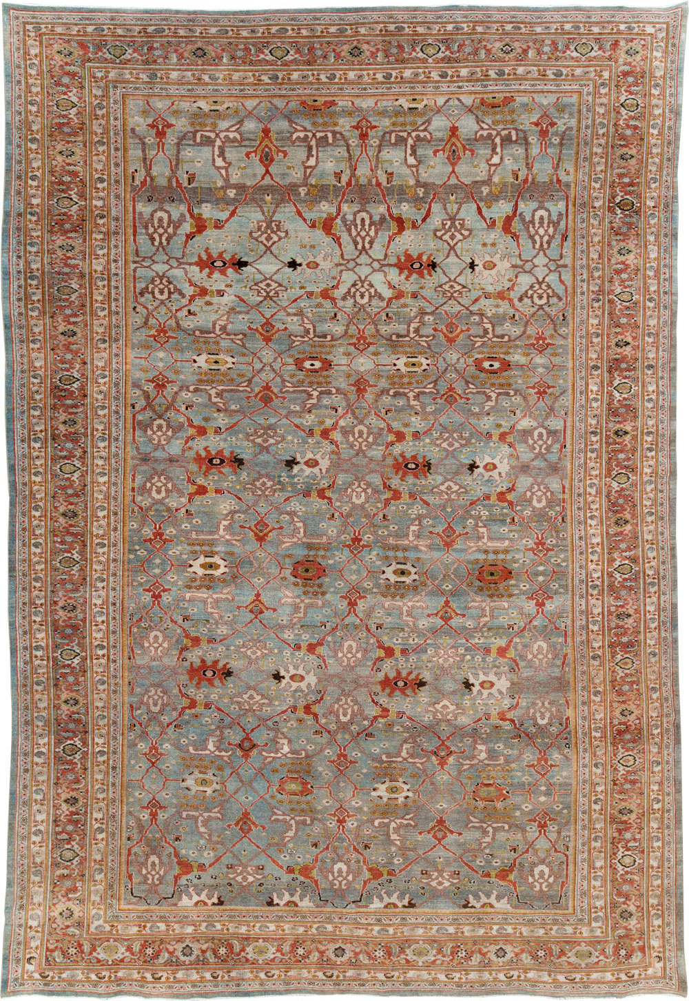 Antique Persian Bidjar Carpet, No.29740 - Gss