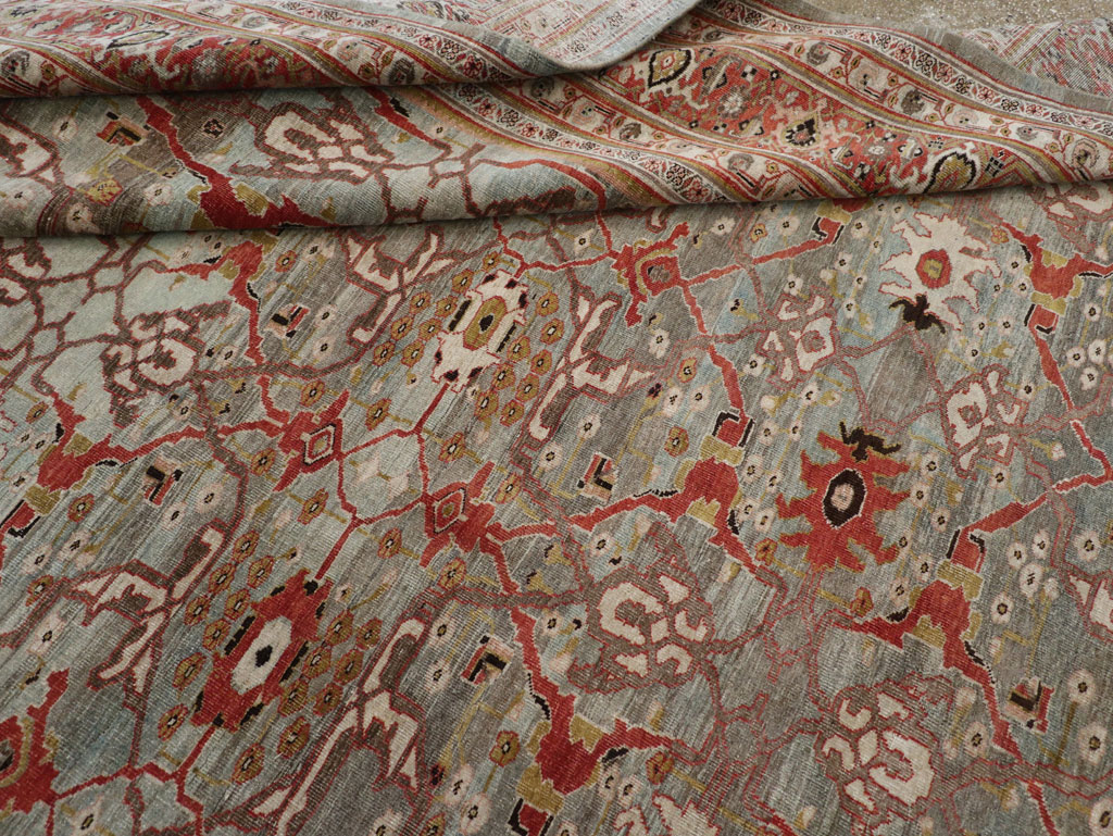 Antique Persian Bidjar Carpet, No.29740 - Gss