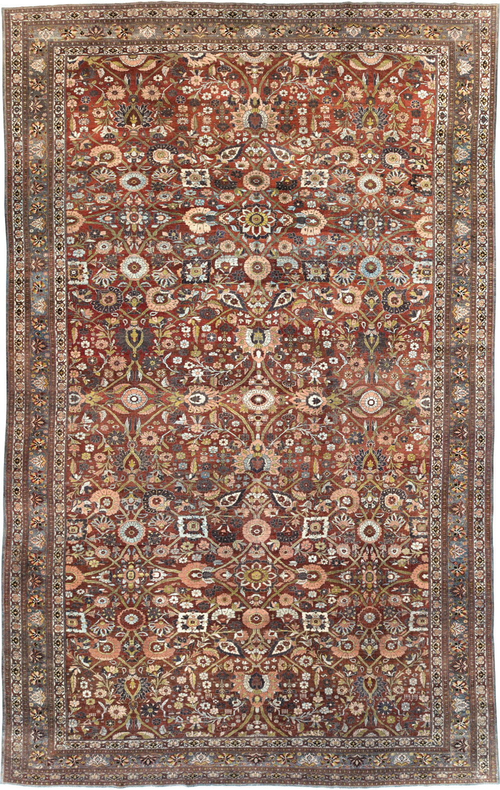 Antique Persian Bidjar Carpet, No.29741 - Gss