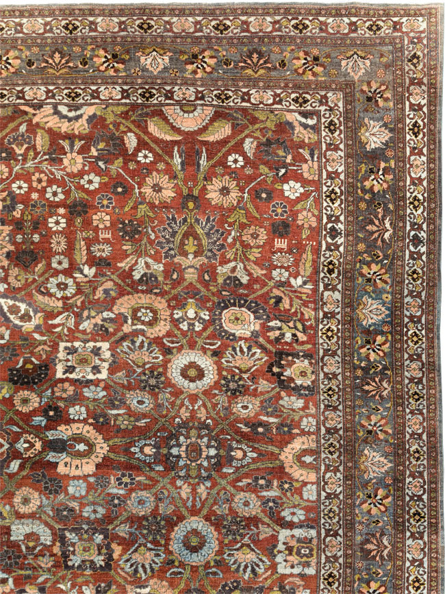 Antique Persian Bidjar Carpet, No.29741 - Gss