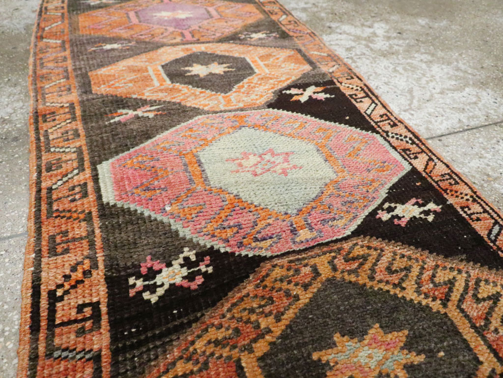 Vintage Anatolian Long Runner, No.29755 - Gss