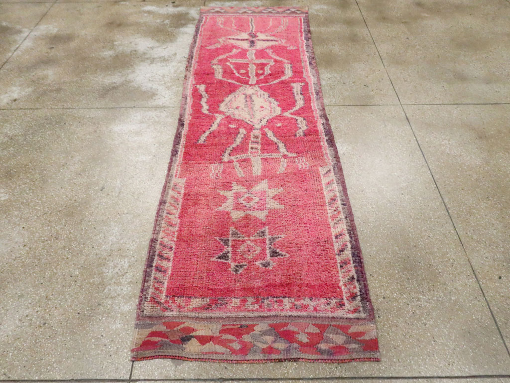 Vintage Turkish Anatolian Runner, No.29761 - Gss
