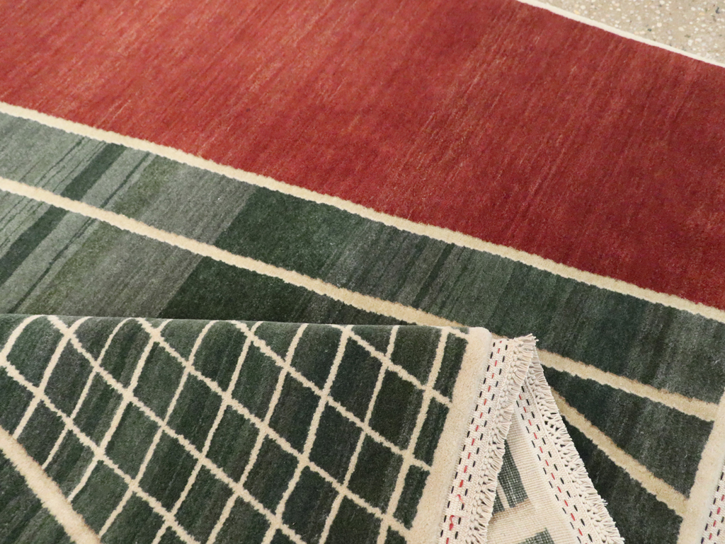 Modern Persian Tabriz Pictorial Rug (Pair: 1 of 2), No.29763 - Gss