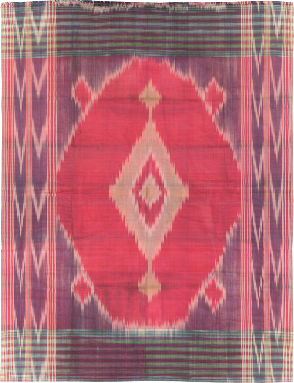 Vintage Uzbek Ikat Textile, No.29765 - Gss