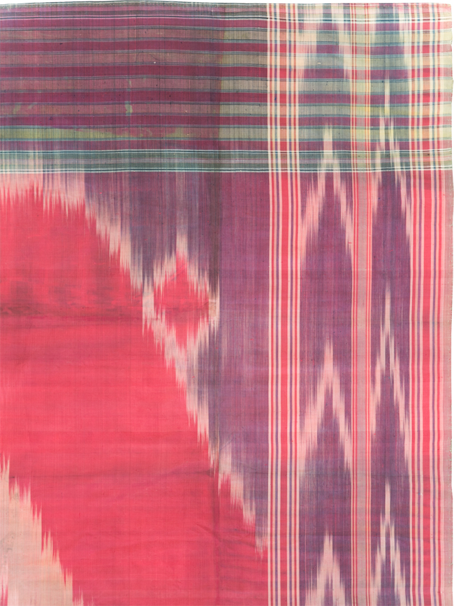 Vintage Uzbek Ikat Textile, No.29765 - Gss
