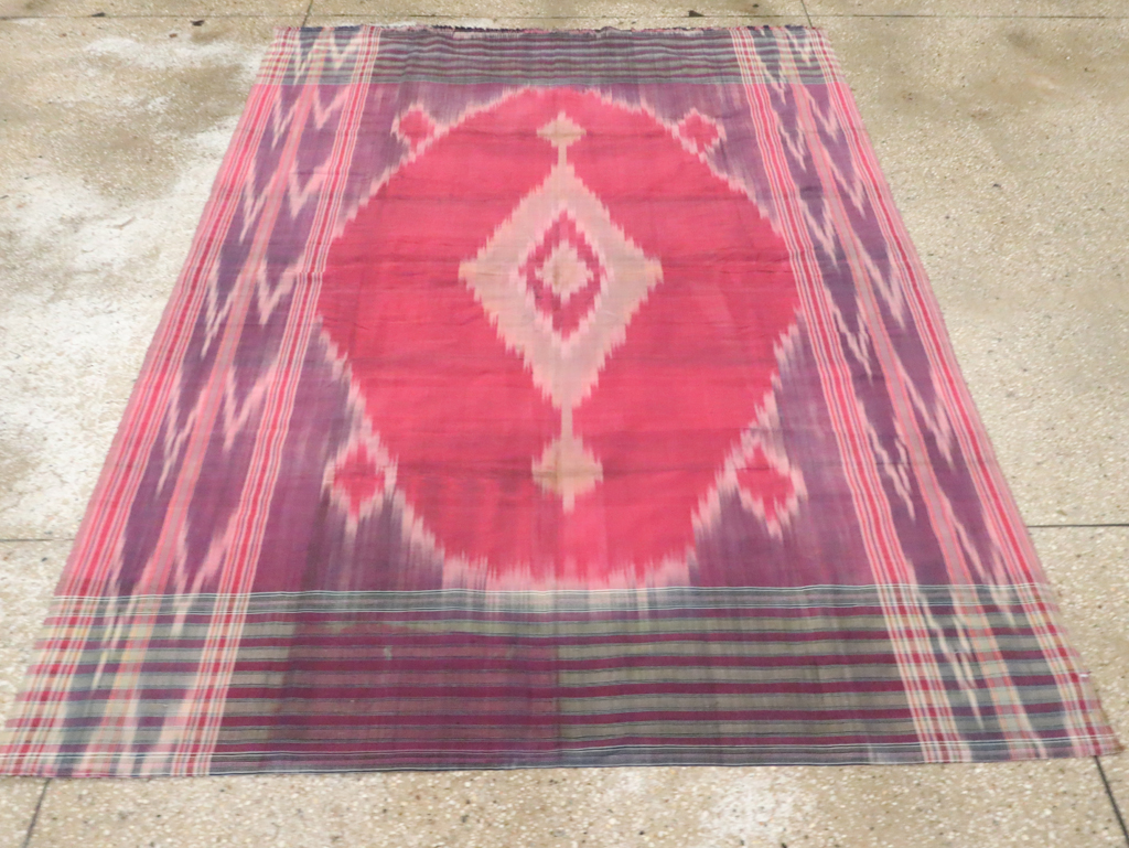 Vintage Uzbek Ikat Textile, No.29765 - Gss