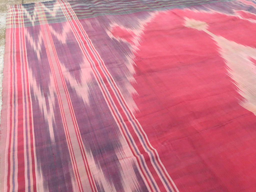 Vintage Uzbek Ikat Textile, No.29765 - Gss