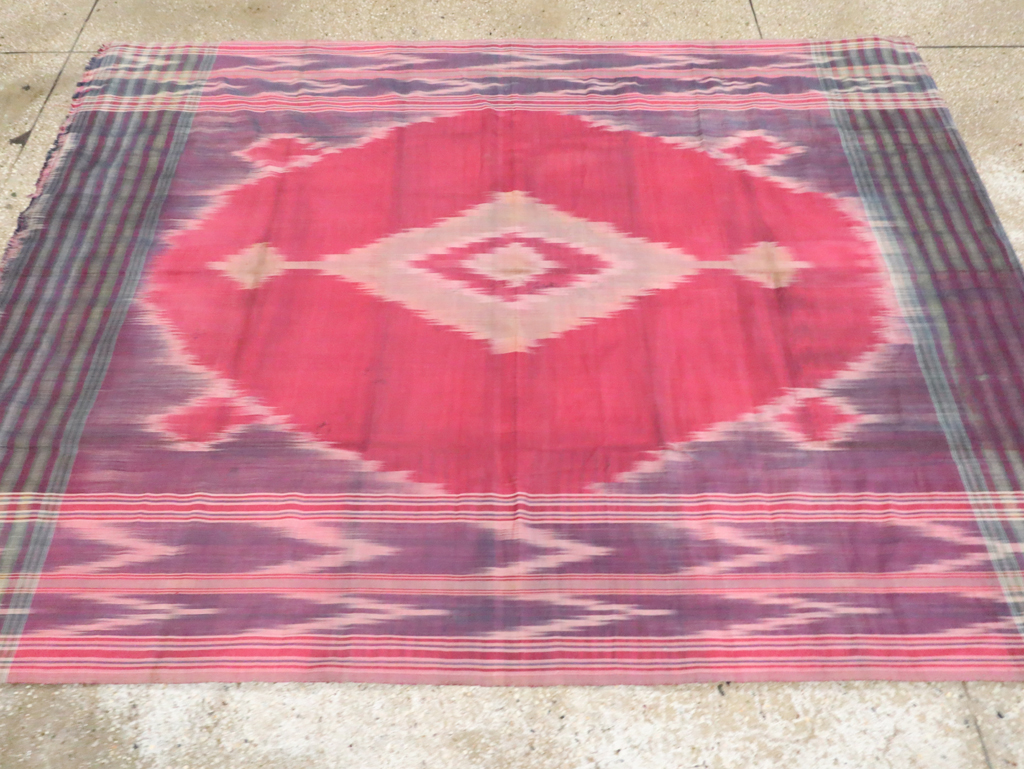 Vintage Uzbek Ikat Textile, No.29765 - Gss