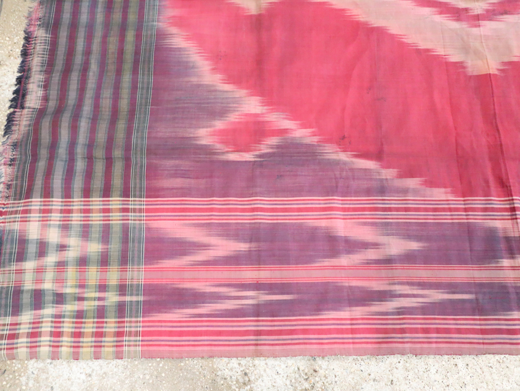 Vintage Uzbek Ikat Textile, No.29765 - Gss