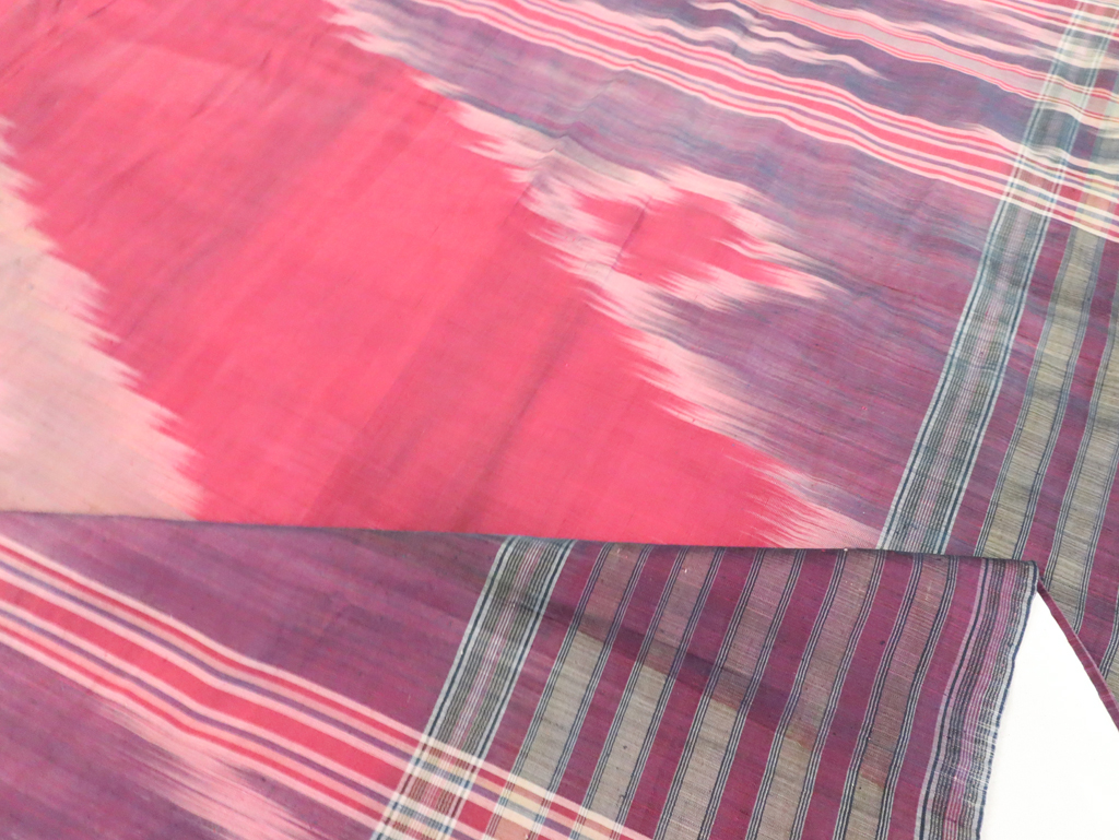 Vintage Uzbek Ikat Textile, No.29765 - Gss