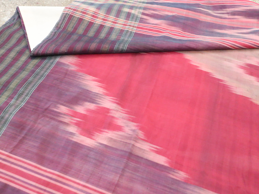 Vintage Uzbek Ikat Textile, No.29765 - Gss