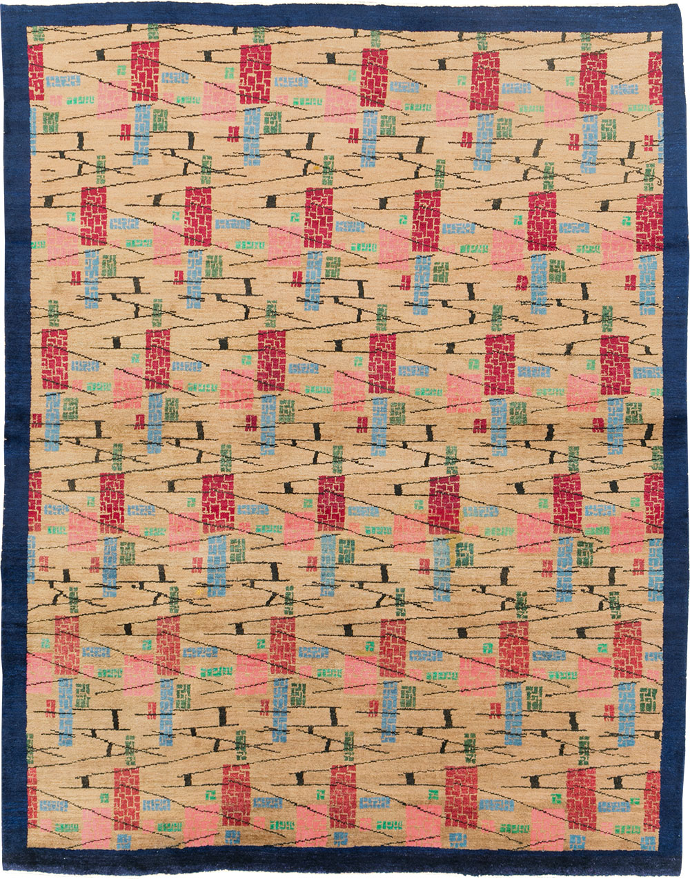 Mid-20th Century Turkish Anatolian Carpet, No.29768 - Gss