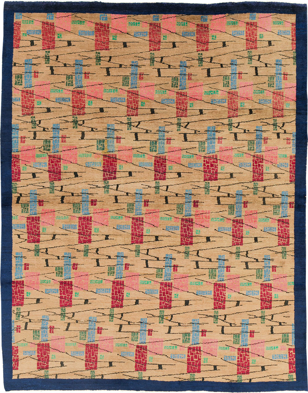 Mid-20th Century Turkish Anatolian Carpet, No.29768 - Gss