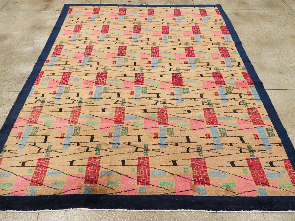 Mid-20th Century Turkish Anatolian Carpet, No.29768 - Gss