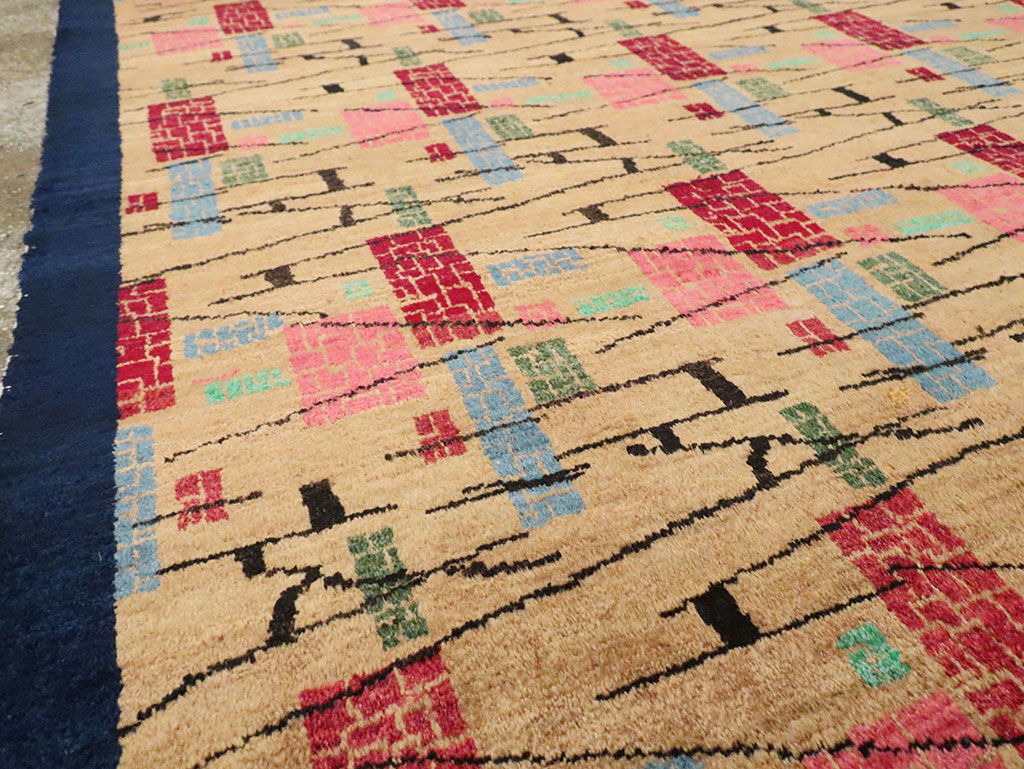 Mid-20th Century Turkish Anatolian Carpet, No.29768 - Gss