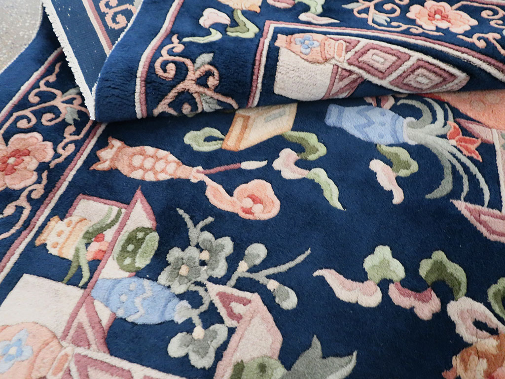 Vintage Chinese Carpet, No.29775 - Gss