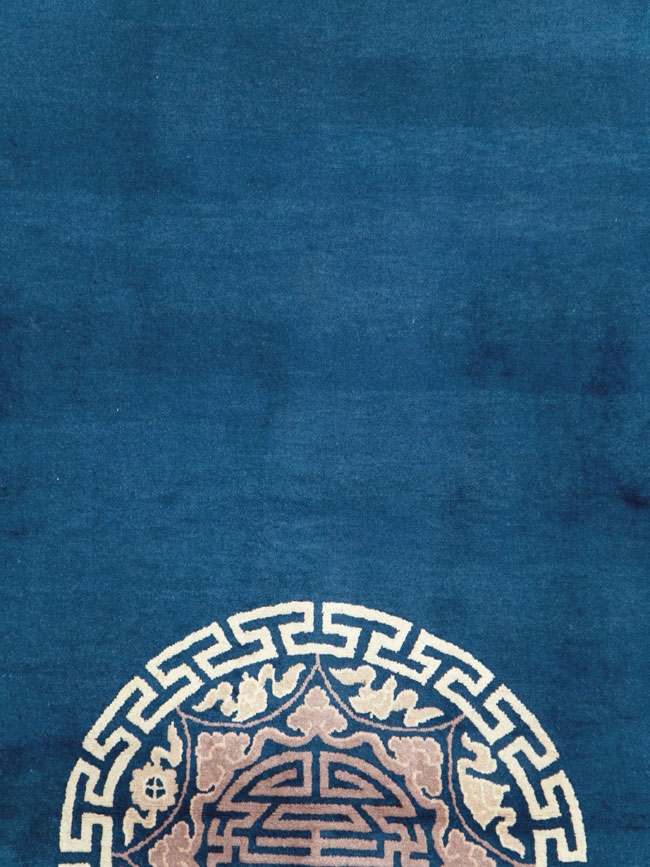 Vintage Chinese Peking Carpet, No.29781 - Gss