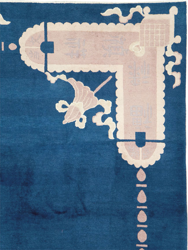 Vintage Chinese Peking Carpet, No.29781 - Gss