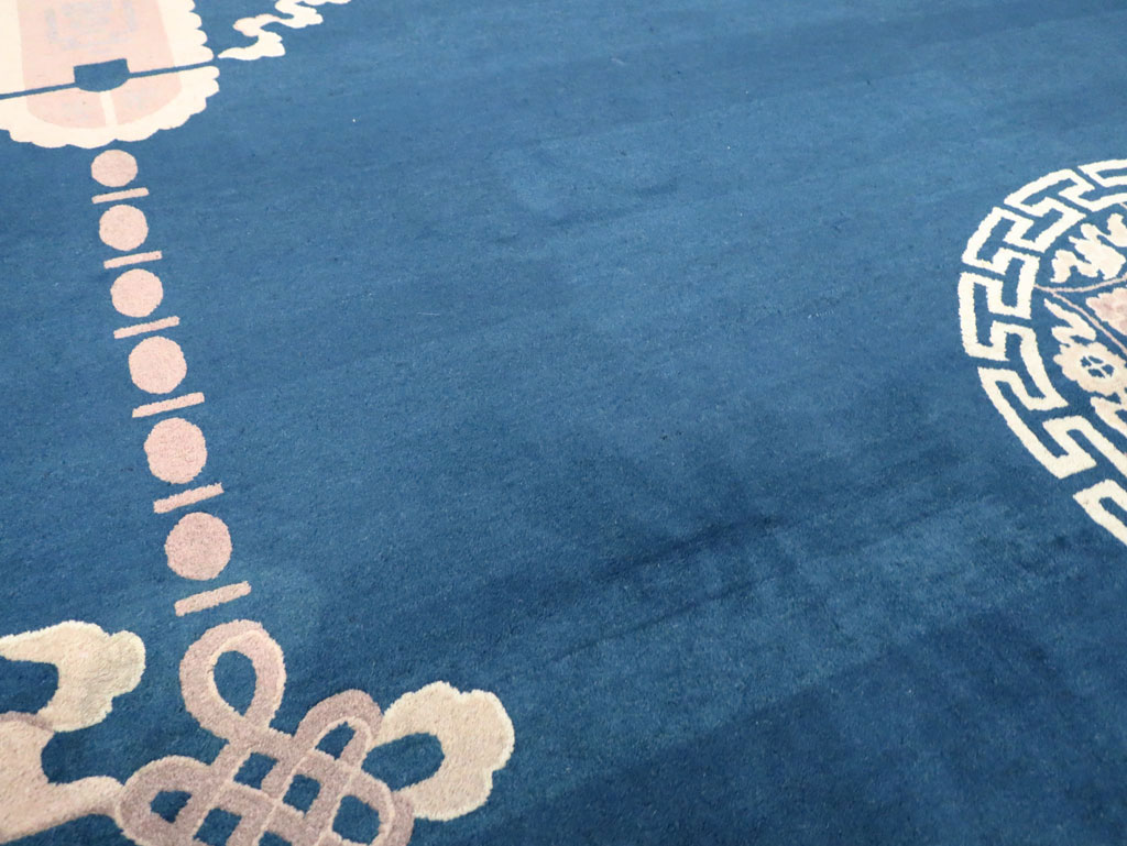 Vintage Chinese Peking Carpet, No.29781 - Gss