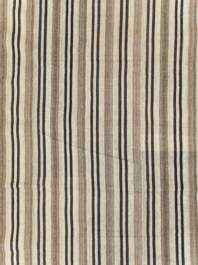 Large Modern Turkish Flatweave Kilim, No.29786 - Gss