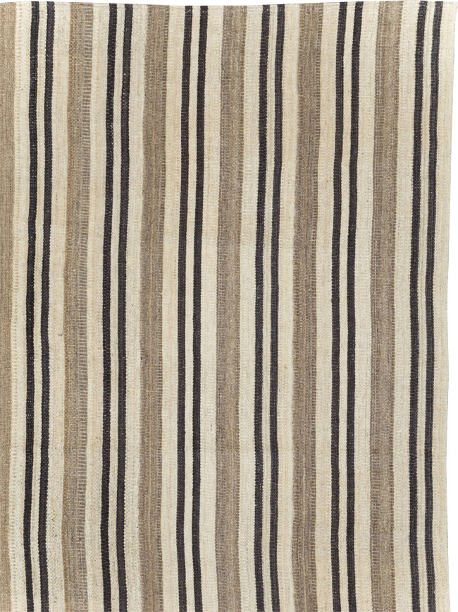 Modern Turkish Oversize Flatweave, No.29787 - Gss