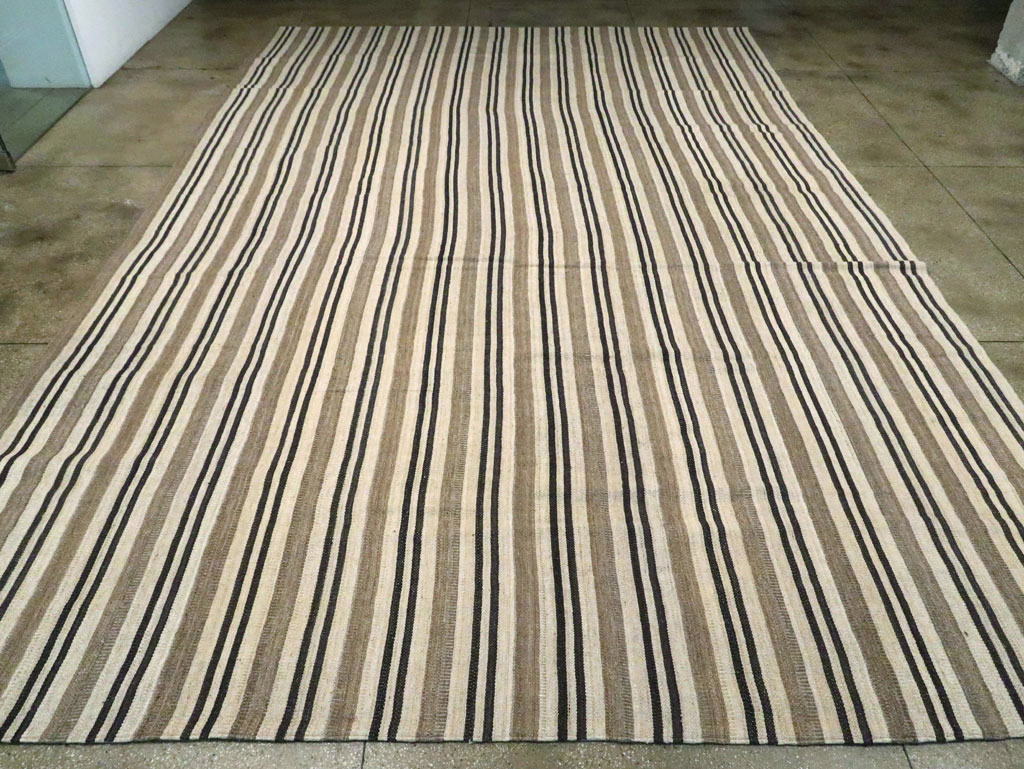 Modern Turkish Oversize Flatweave, No.29787 - Gss