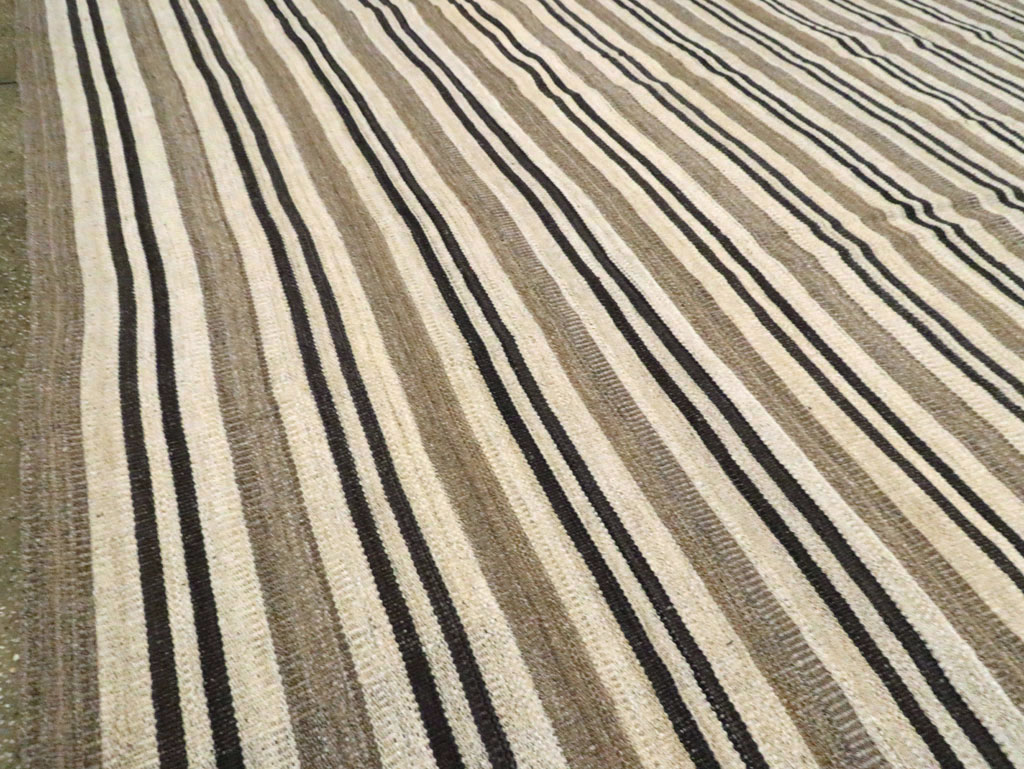 Modern Turkish Oversize Flatweave, No.29787 - Gss