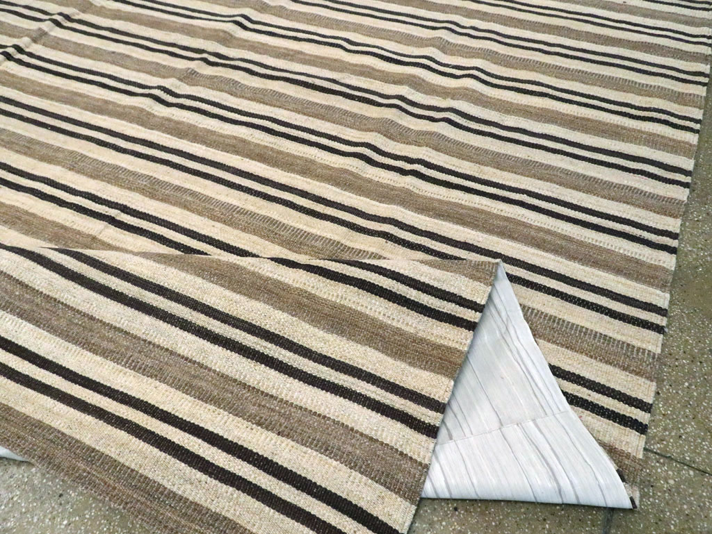 Modern Turkish Oversize Flatweave, No.29787 - Gss