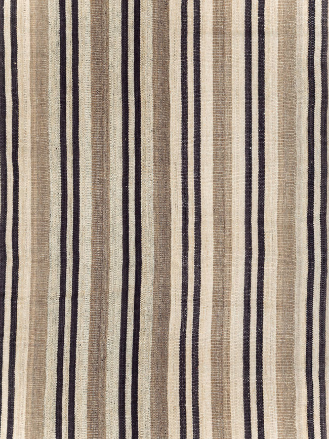 Modern Turkish Flatweave Kilim Room Size Carpet, No.29789 - Gss