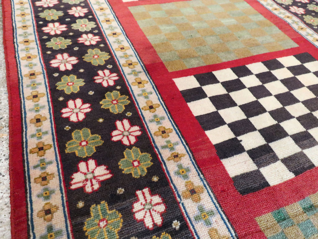 Vintage Persian Mahal Rug, No.29796 - Gss