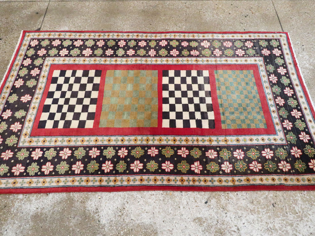 Vintage Persian Mahal Rug, No.29796 - Gss