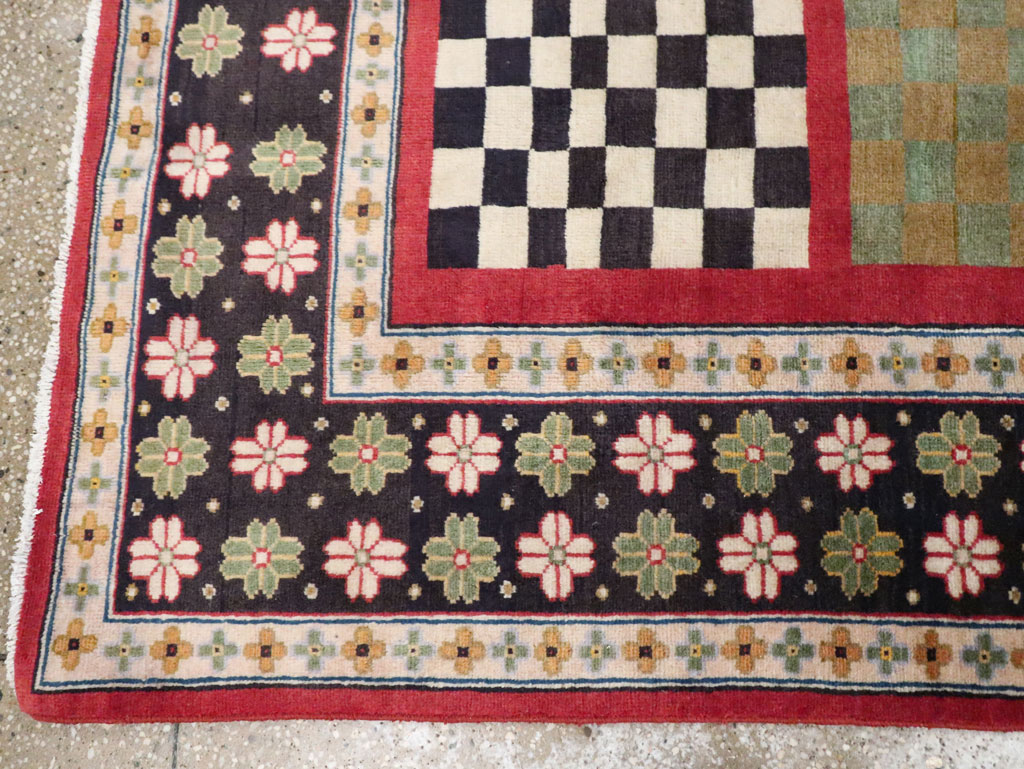 Vintage Persian Mahal Rug, No.29796 - Gss