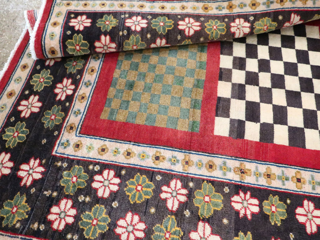 Vintage Persian Mahal Rug, No.29796 - Gss