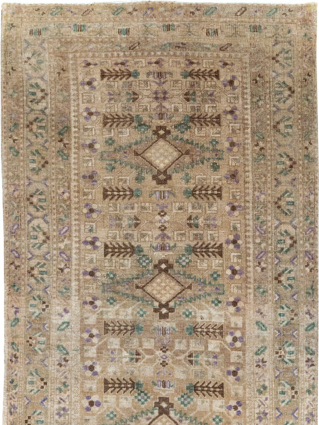 Vintage Northwest Persian Runner, No.29798 - Gss