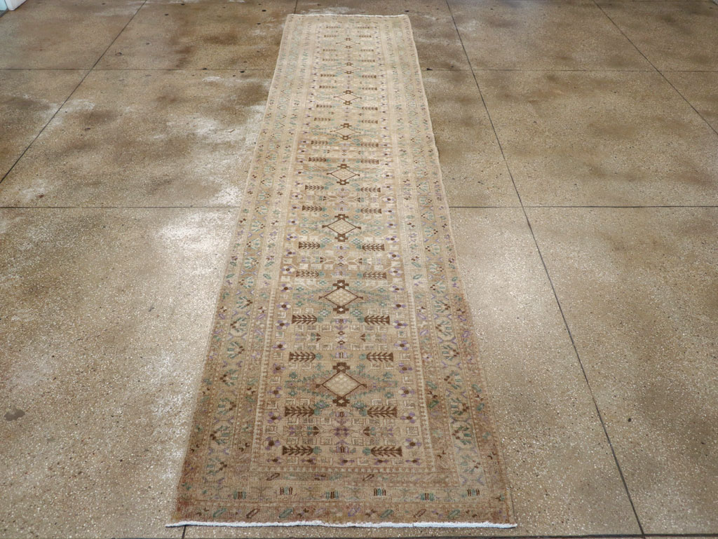 Vintage Northwest Persian Runner, No.29798 - Gss