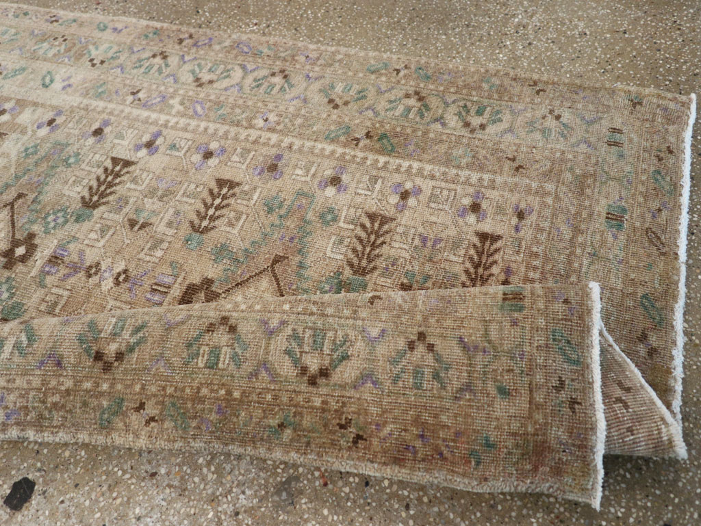 Vintage Northwest Persian Runner, No.29798 - Gss