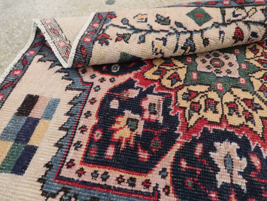 Vintage Turkish Anatolian Throw Rug, No.29801 - Gss