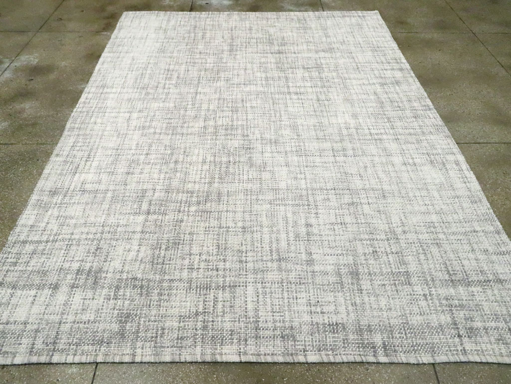 Contemporary Turkish Flatweave Kilim Room Size Carpet, No.29802 - Gss