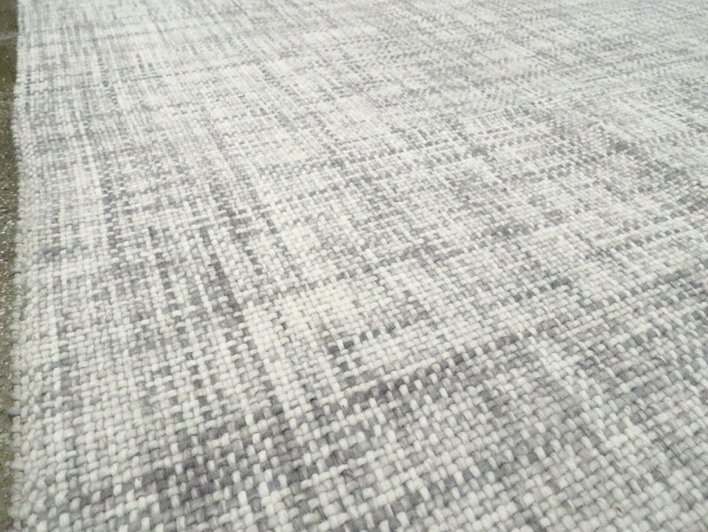 Contemporary Turkish Flatweave Kilim Room Size Carpet, No.29802 - Gss