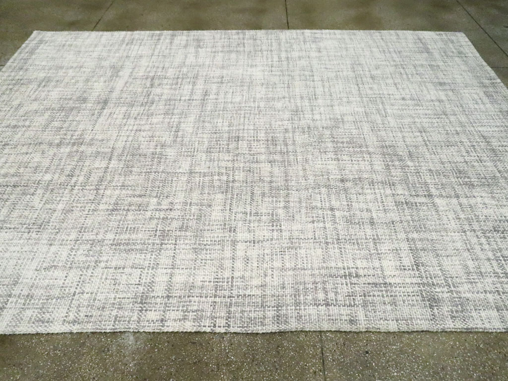 Contemporary Turkish Flatweave Kilim Room Size Carpet, No.29802 - Gss