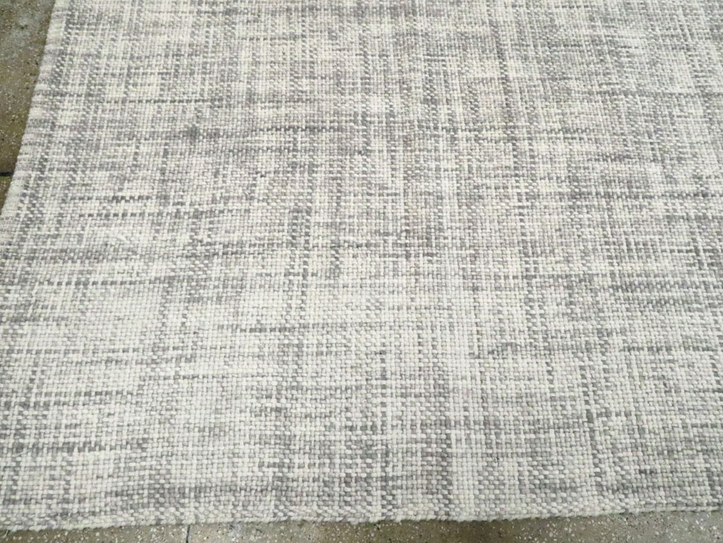 Contemporary Turkish Flatweave Kilim Room Size Carpet, No.29802 - Gss