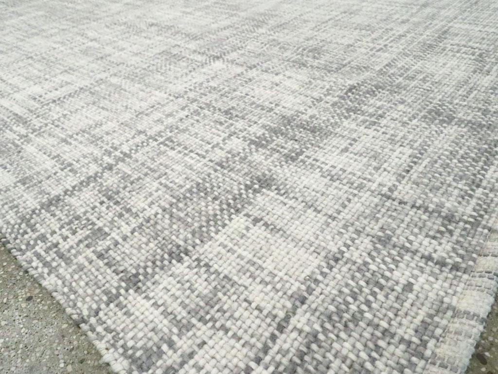 Contemporary Turkish Flatweave Kilim Room Size Carpet, No.29802 - Gss