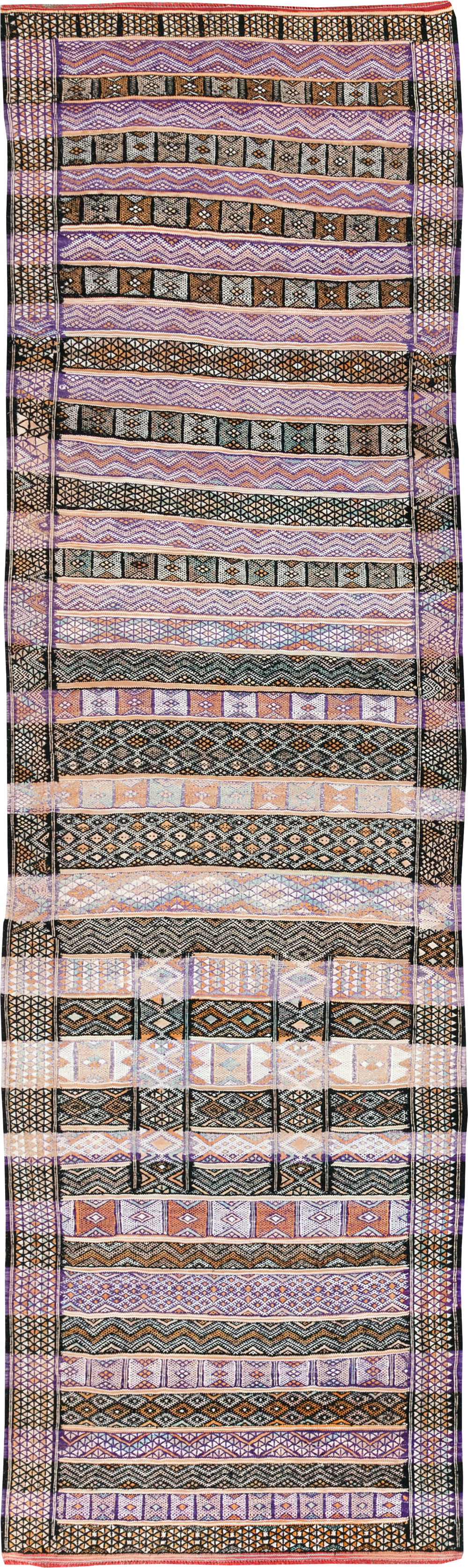Vintage Moroccan Flatweave, No.29805 - Gss
