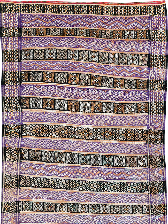 Vintage Moroccan Flatweave, No.29805 - Gss